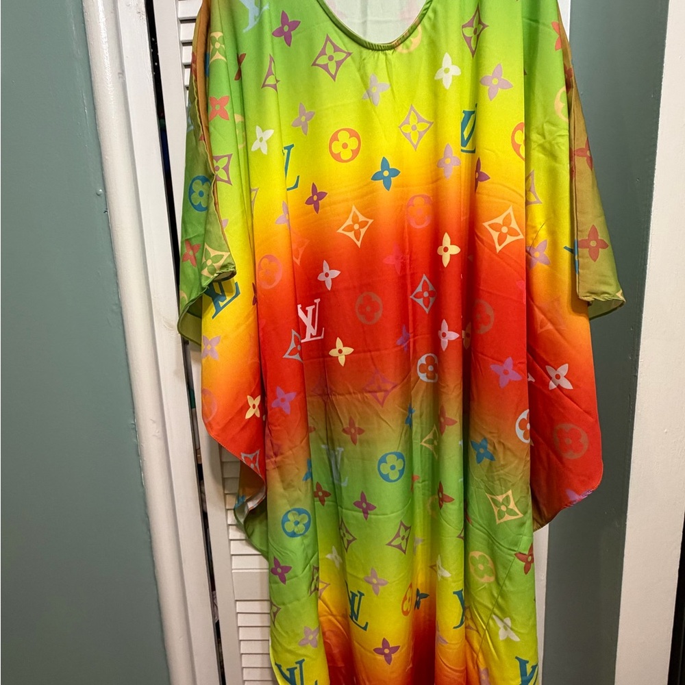 Louis Vuitton Multicolor Kaftan with Monogram